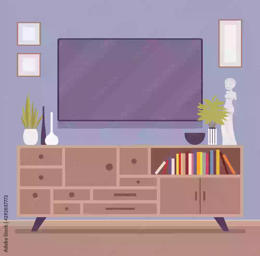 SA Interiors TV Unit